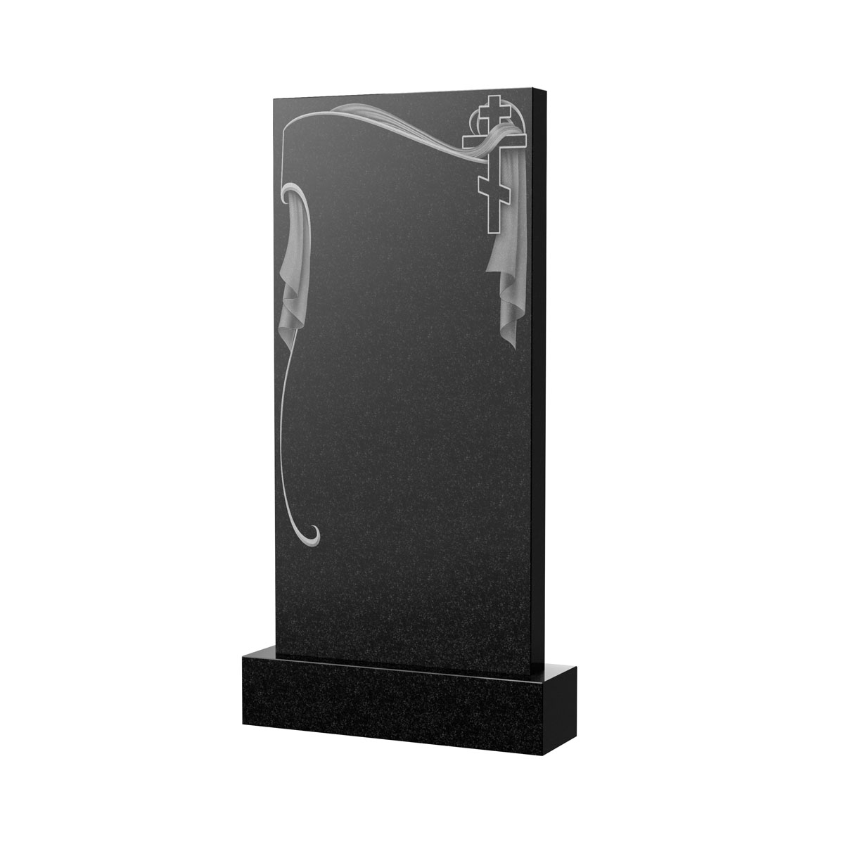 Художественное оформление памятника в&nbsp;Оренбурге | Художественное оформление на гранитную стелу, рисунок ВХО-051