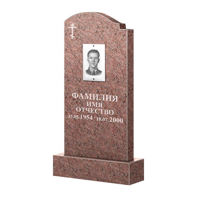 Гранитные памятники в&nbsp;Оренбурге | Памятник из гранита Розалия Pink ФГЦ-25