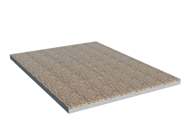 Площадки на могилу в&nbsp;Оренбурге | Площадка с облицовкой Южно-Султаевским гранитом