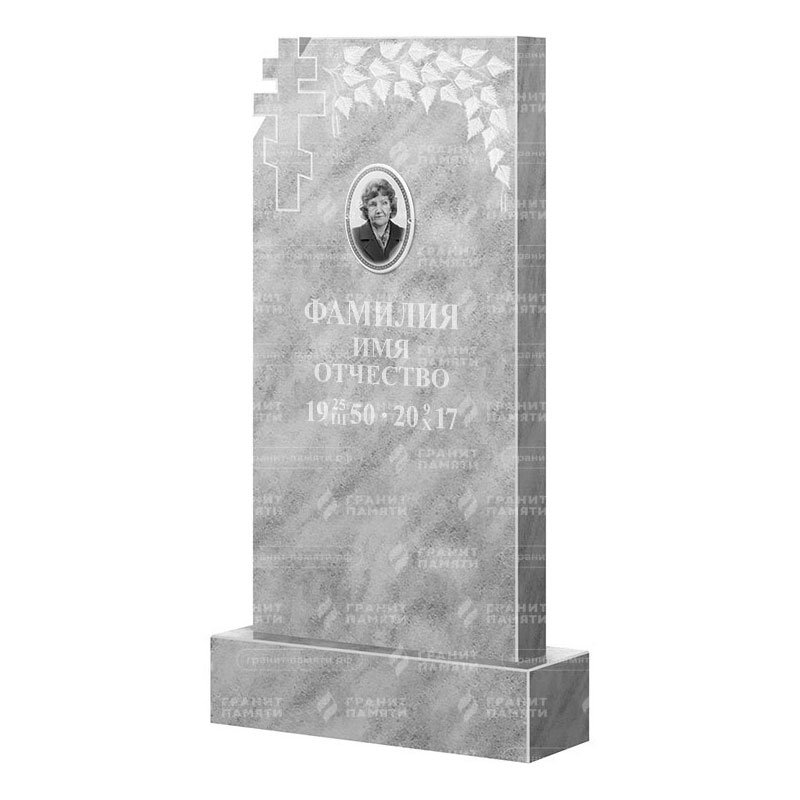 Памятники из мрамора в&nbsp;Оренбурге | Мраморный памятник ФМ-202