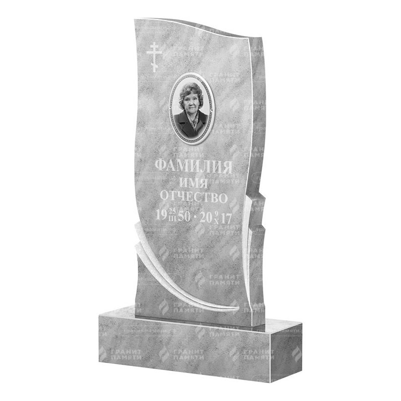 Памятники из мрамора в&nbsp;Оренбурге | Мраморный памятник ФМ-044