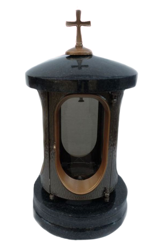 Лампадки из камня на могилу в&nbsp;Оренбурге | Лампадка из гранита Габбро