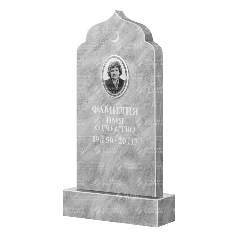 Бюджетные памятники в&nbsp;Оренбурге | Мраморный памятник ФМ-037