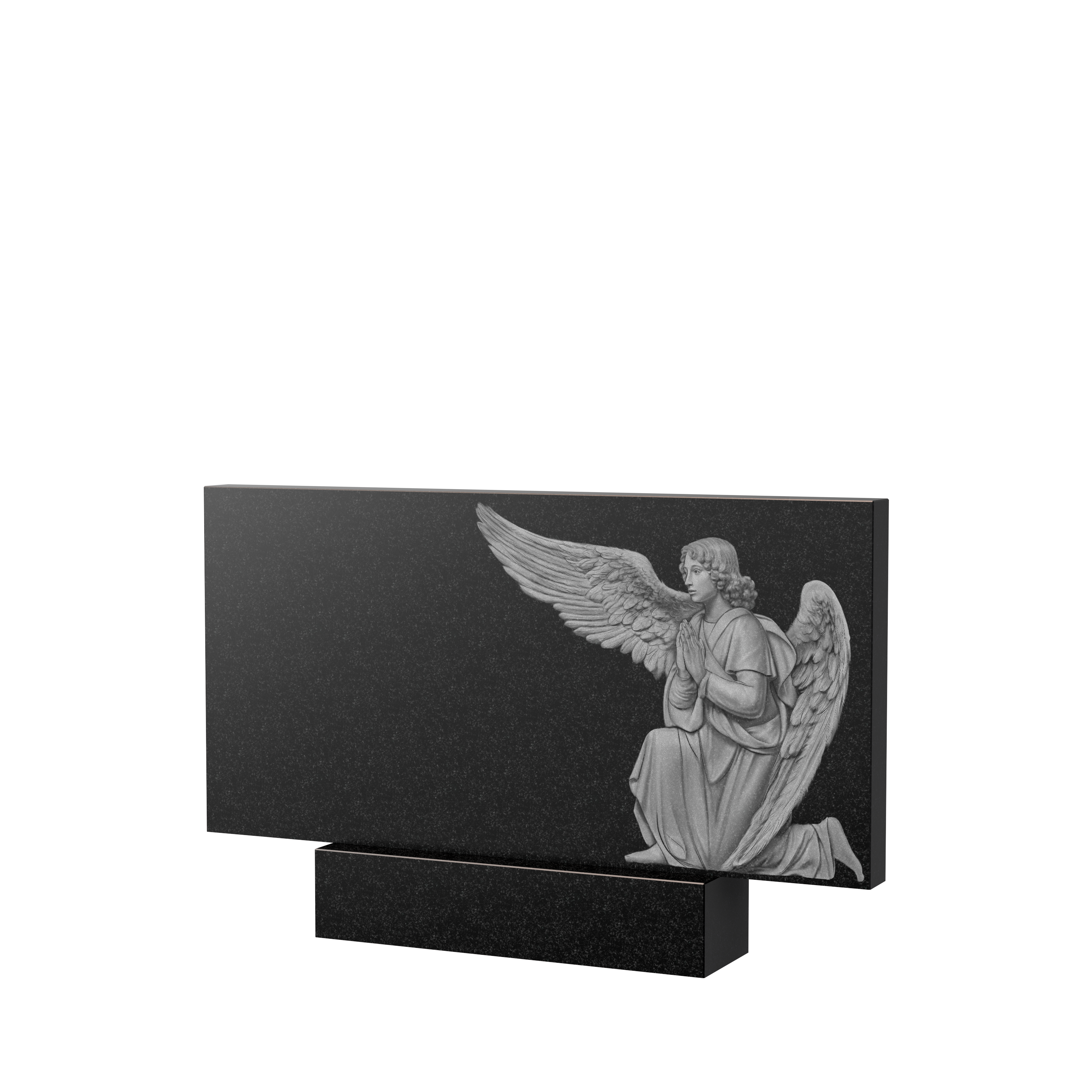 Художественное оформление памятника в&nbsp;Оренбурге | Художественное оформление на гранитную стелу, рисунок ГХО-007