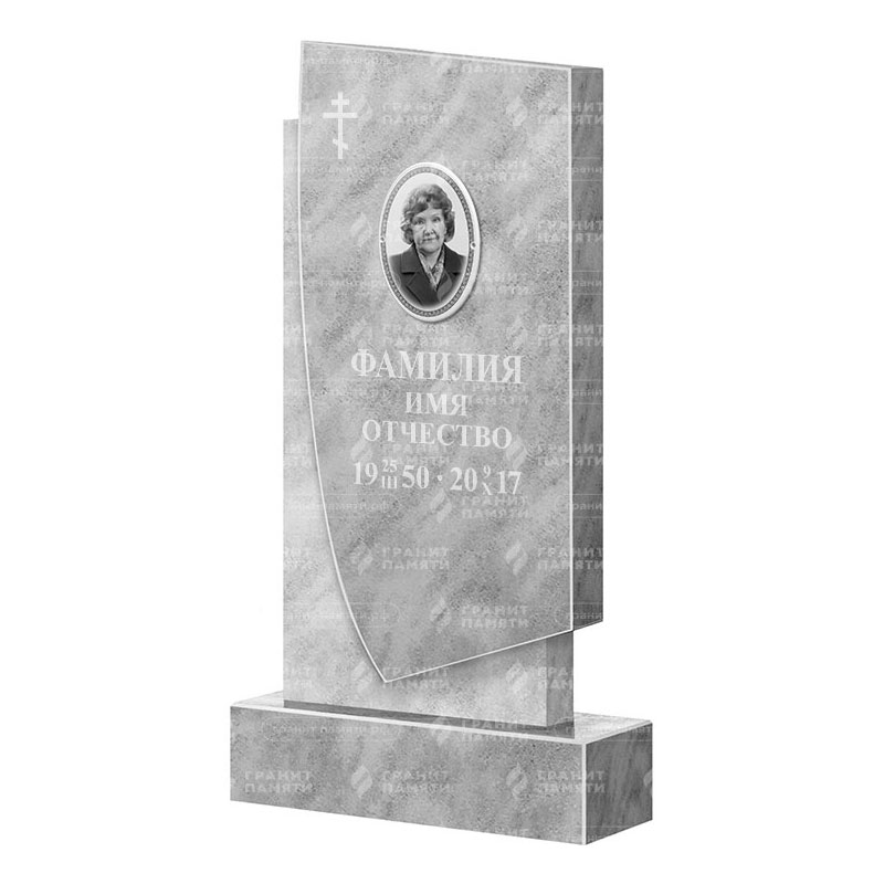 Памятники из мрамора в&nbsp;Оренбурге | Мраморный памятник ФМ-075