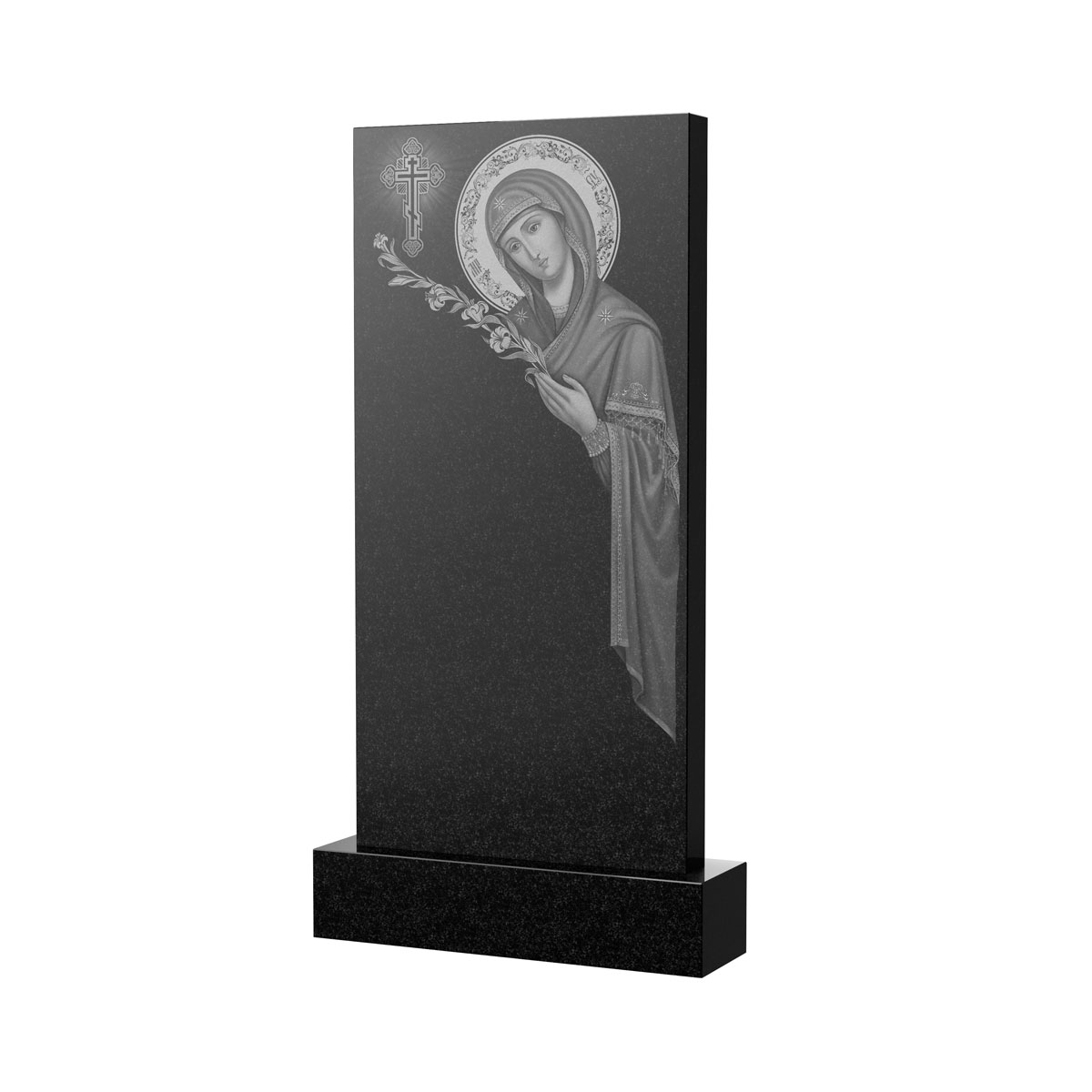 Художественное оформление памятника в&nbsp;Оренбурге | Художественное оформление на гранитную стелу, рисунок ВХО-035