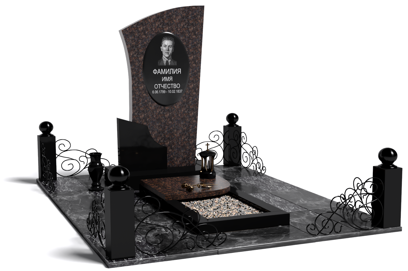 Одинарные мемориальные комплексы в&nbsp;Оренбурге | Мемориальный комплекс №12