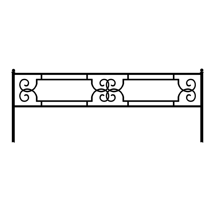 Кованые изделия в&nbsp;Оренбурге | Кованая оградка ОГ.004