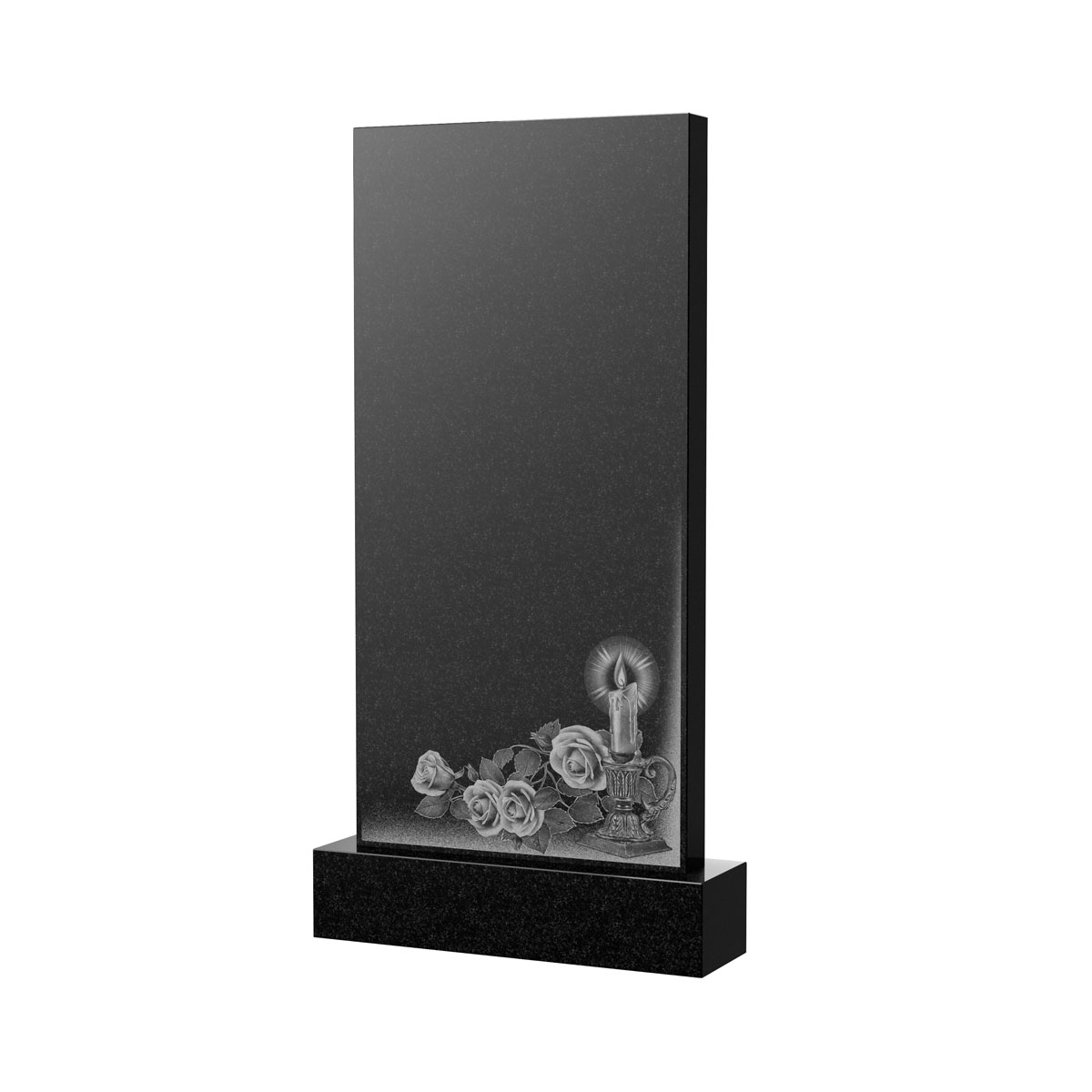 Художественное оформление памятника в&nbsp;Оренбурге | Художественное оформление на гранитную стелу, рисунок ВХО-050