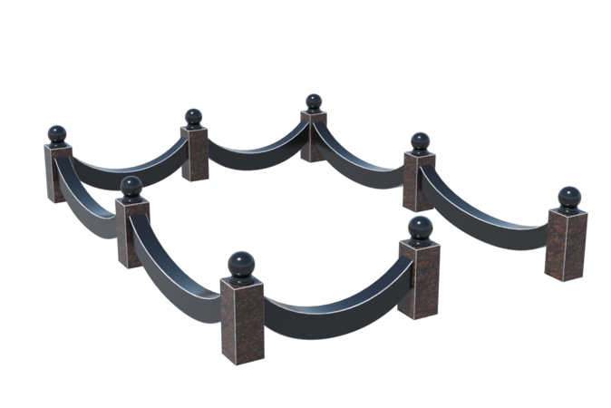 Цоколи на могилу в&nbsp;Оренбурге | Цоколь на могилу №0026