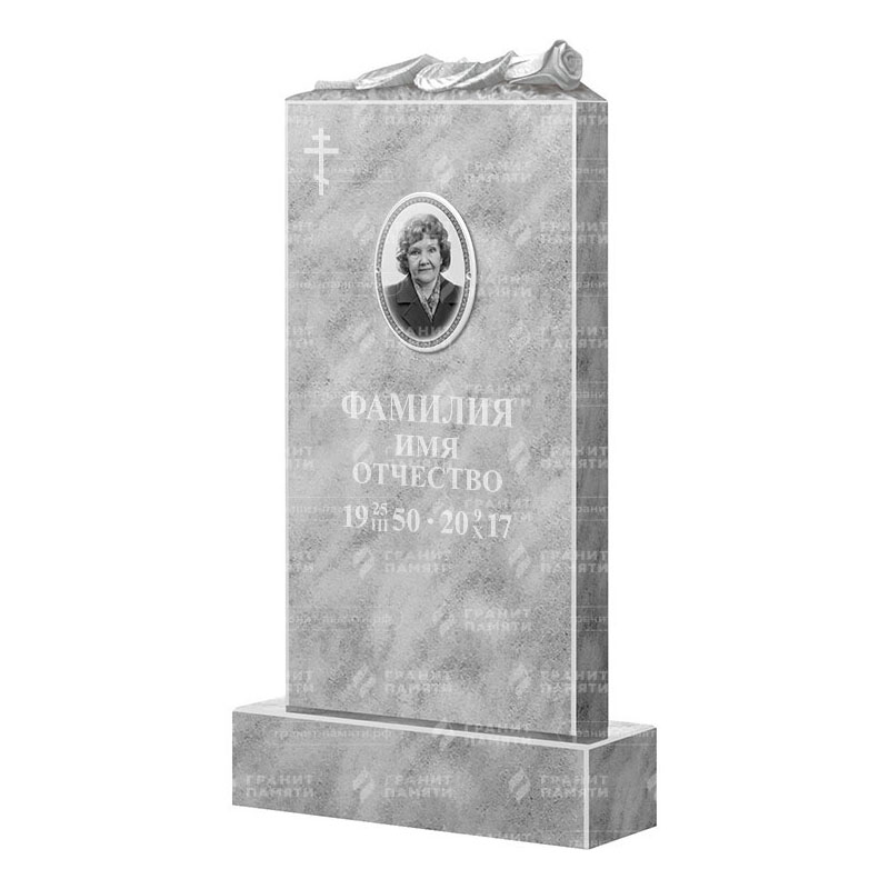 Памятники из мрамора в&nbsp;Оренбурге | Мраморный памятник ФМ-105