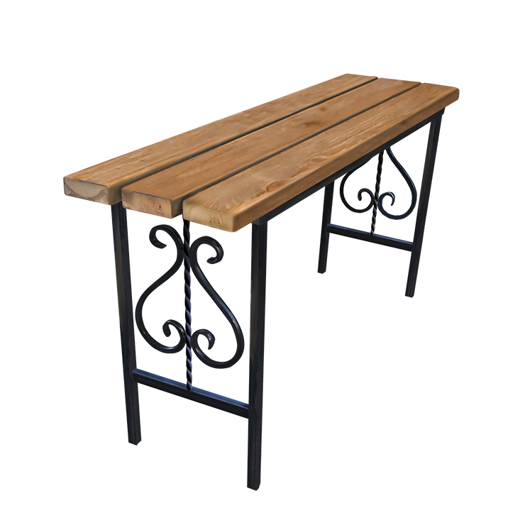 Кованые изделия в&nbsp;Оренбурге | Кованая скамейка СТ.003