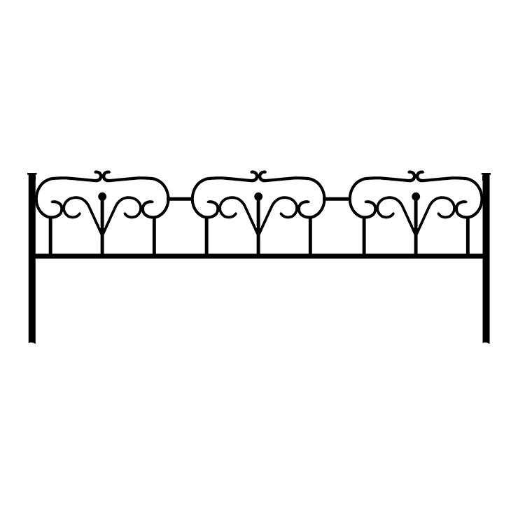 Металлические оградки, столы, скамейки в&nbsp;Оренбурге | Оградка №2