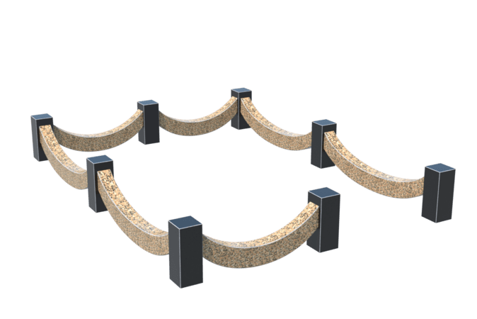 Цоколи на могилу в&nbsp;Оренбурге | Цоколь на могилу №0028