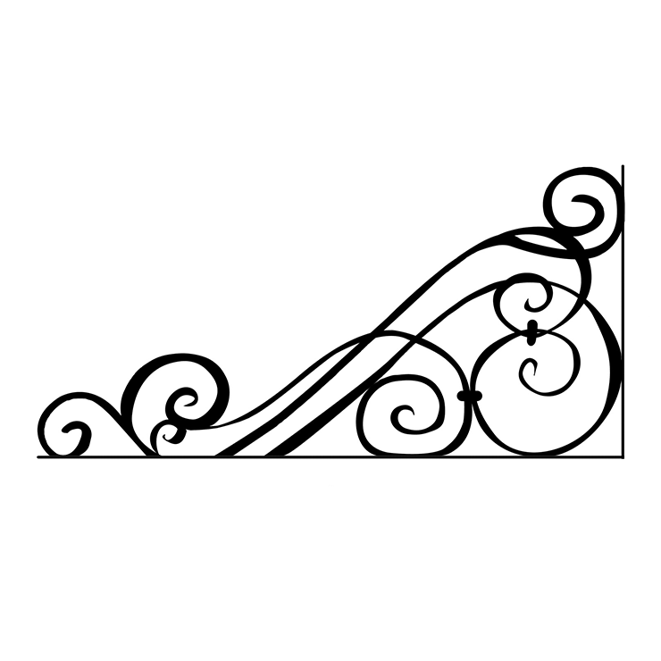 Кованые изделия в&nbsp;Оренбурге | Кованый уголок УГ.006