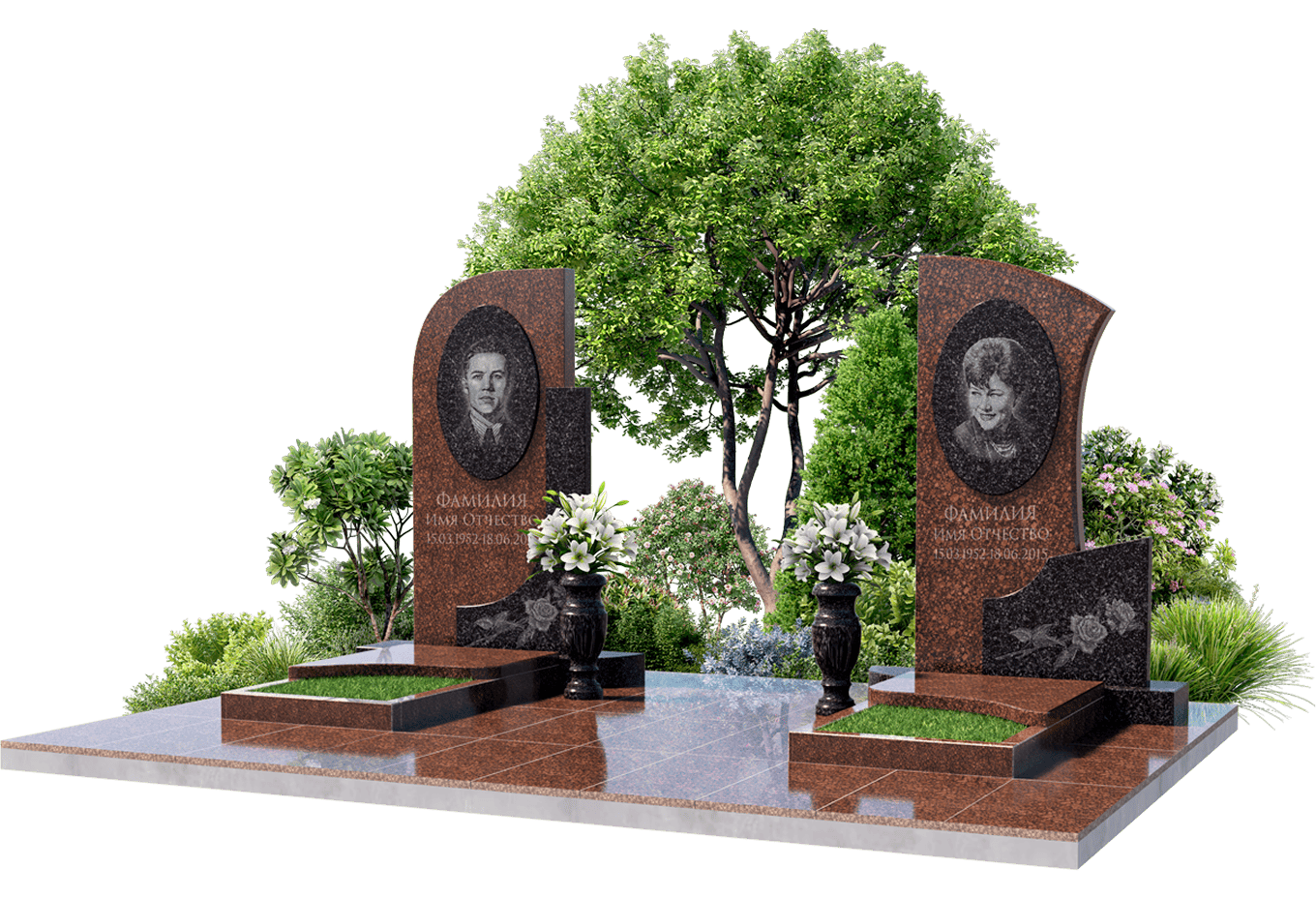 Уход и озеленение мест захоронений в Оренбурге