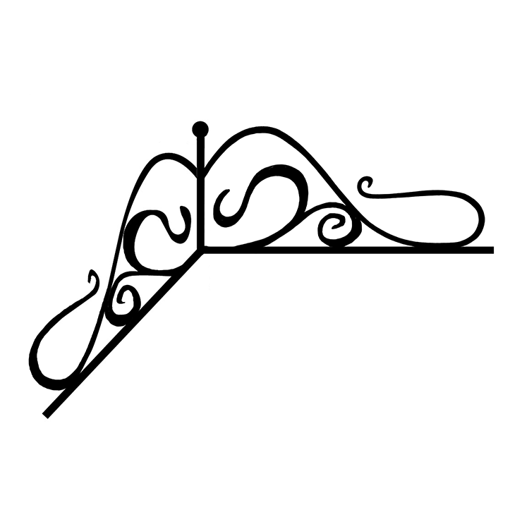 Кованые изделия в&nbsp;Оренбурге | Кованый уголок УГ.008