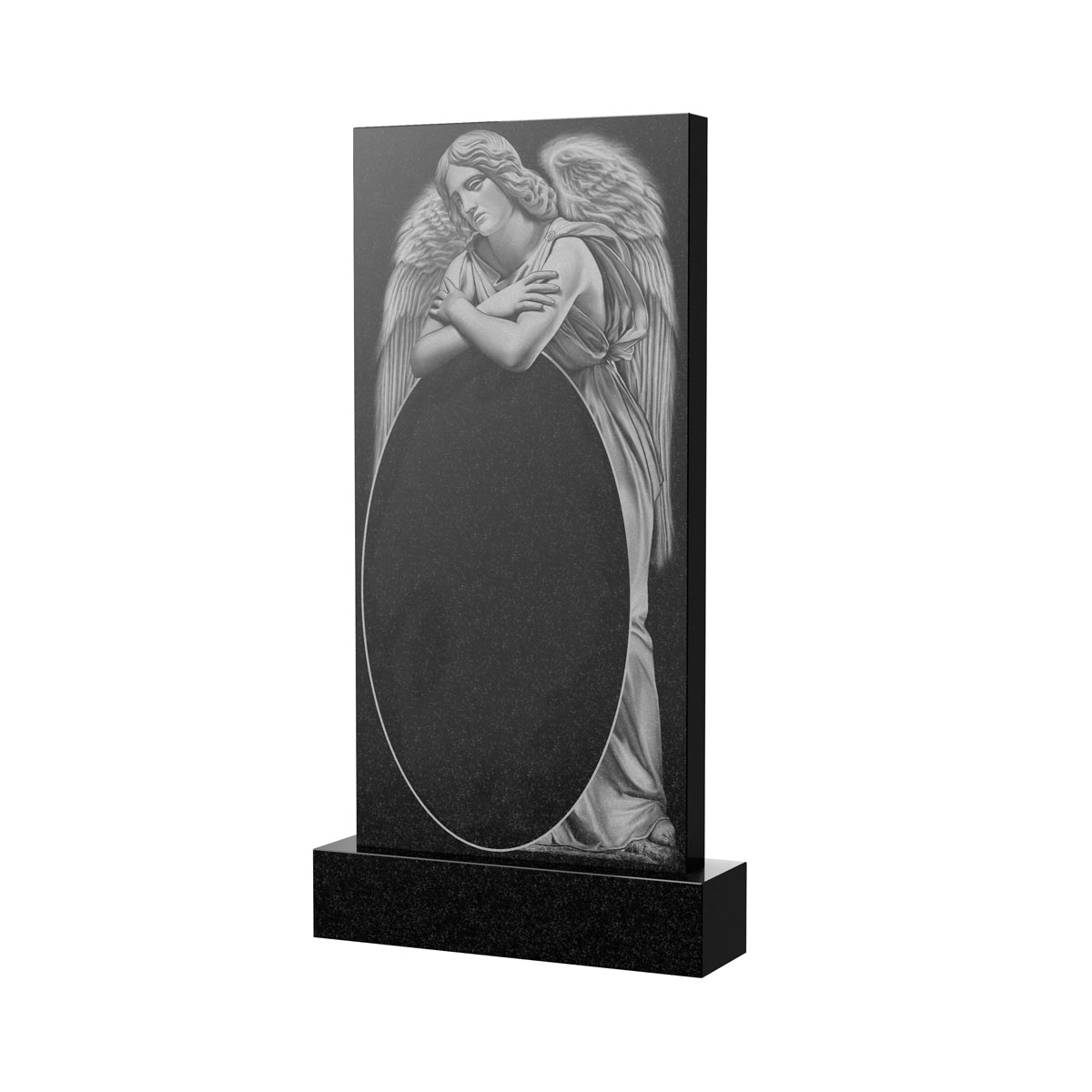 Художественное оформление памятника в&nbsp;Оренбурге | Художественное оформление на гранитную стелу, рисунок ВХО-016