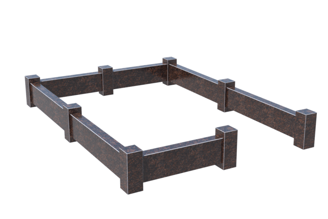 Цоколи на могилу в&nbsp;Оренбурге | Цоколь на могилу №0034