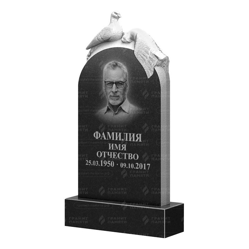 Памятники из гранита с птицами в&nbsp;Оренбурге | Гранитный памятник ФГ-109