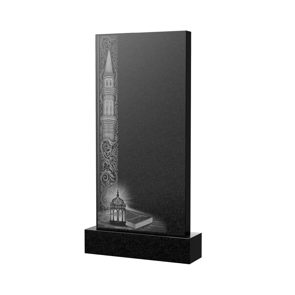 Художественное оформление памятника в&nbsp;Оренбурге | Художественное оформление на гранитную стелу, рисунок ВХО-038