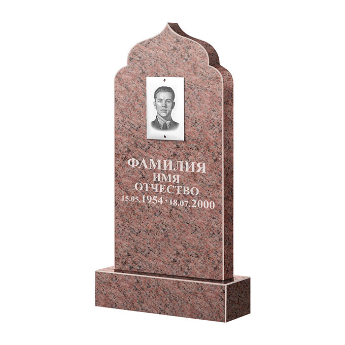 Гранитные памятники в&nbsp;Оренбурге | Памятник из гранита Розалия Pink ФГЦ-037