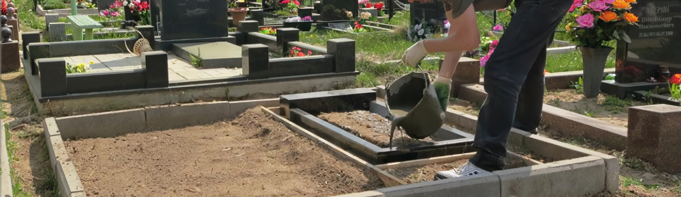 Как установить памятник на могилу самостоятельно