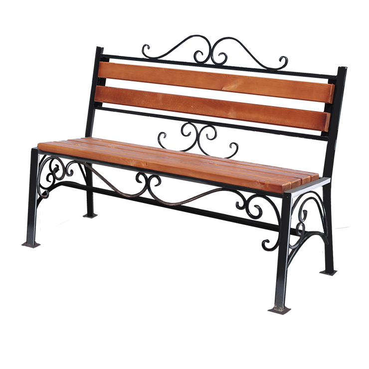 Кованые изделия в&nbsp;Оренбурге | Кованая скамейка СТ.006