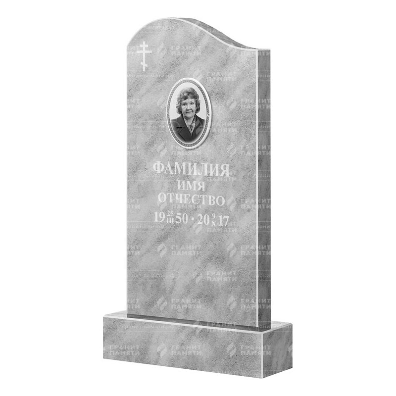 Бюджетные памятники в&nbsp;Оренбурге | Мраморный памятник ФМ-030