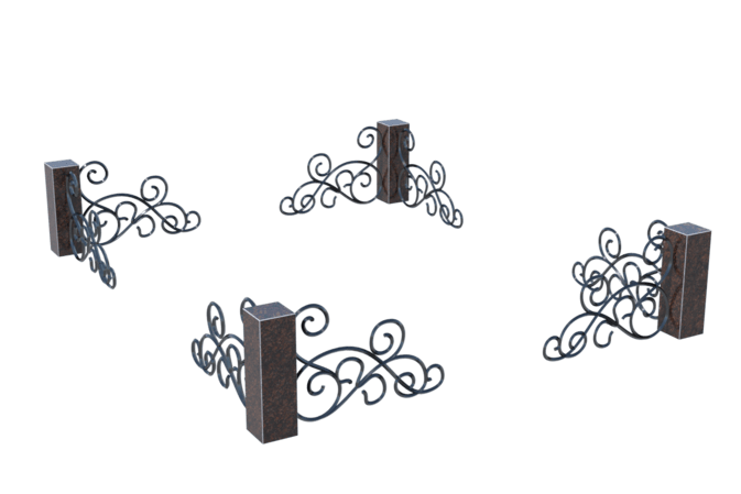 Цоколи на могилу в&nbsp;Оренбурге | Цоколь на могилу №0048